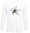 Лонгслів Тарантул Білий Лонгслів Тарантул Білий фото