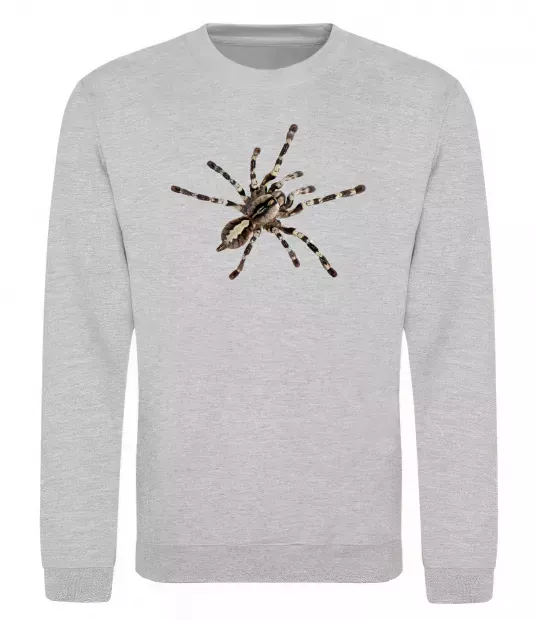 Світшот Тарантул Сірий меланж фото