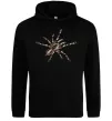 Мужская толстовка (худи) Тарантул Черный Мужская толстовка (худи) Тарантул Черный фото