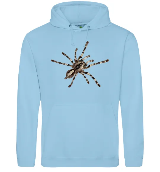 Мужская толстовка (худи) Тарантул Голубой фото