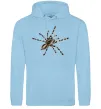 Мужская толстовка (худи) Тарантул Голубой фото