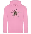 Женская толстовка (худи) Тарантул Розовый фото