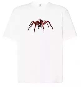 Футболка Оверсайз Spider Белый фото