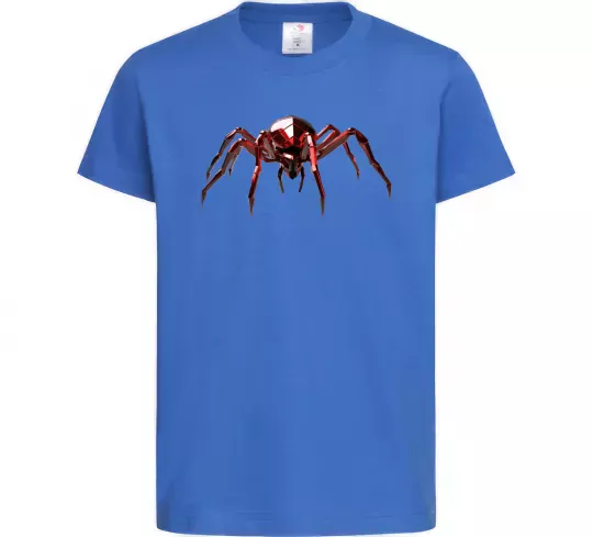 Детская футболка Червоний павук Ярко-синий фото