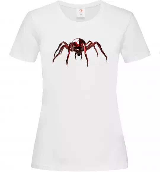 Женская футболка Червоний павук Белый фото