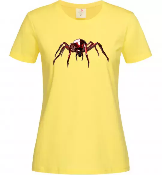 Женская футболка Червоний павук Лимонный фото