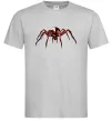 Чоловіча футболка Червоний павук Сірий Чоловіча футболка Червоний павук Сірий фото