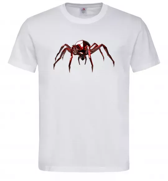 Чоловіча футболка Червоний павук Білий фото