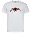 Чоловіча футболка Червоний павук Білий Чоловіча футболка Червоний павук Білий фото