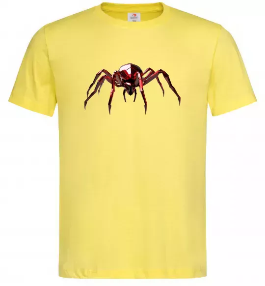 Чоловіча футболка Червоний павук Лимонний фото