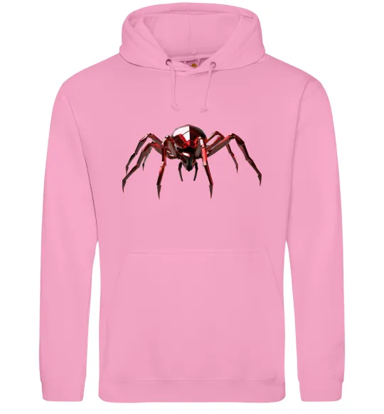 Мужская толстовка (худи) Червоний павук Розовый фото