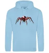Жіноча толстовка (худі) Червоний павук Блакитний фото