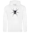 Жіноча толстовка (худі) Spider Білий фото