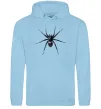 Женская толстовка (худи) Spider Голубой фото