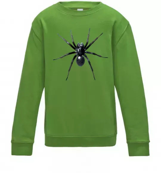 Детский Свитшот Spider Лаймовый фото