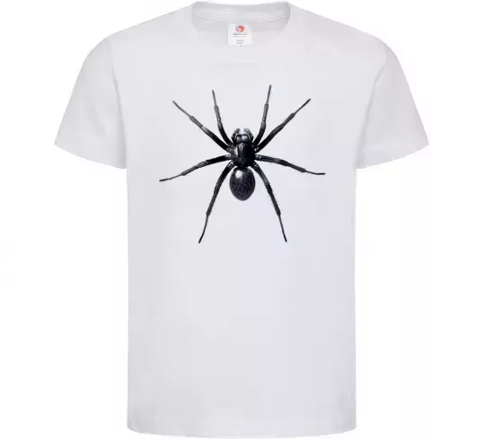 Дитяча футболка Spider Білий фото