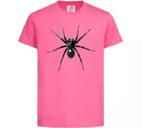 Дитяча футболка Spider Яскраво-рожевий фото