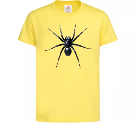 Дитяча футболка Spider Лимонний фото