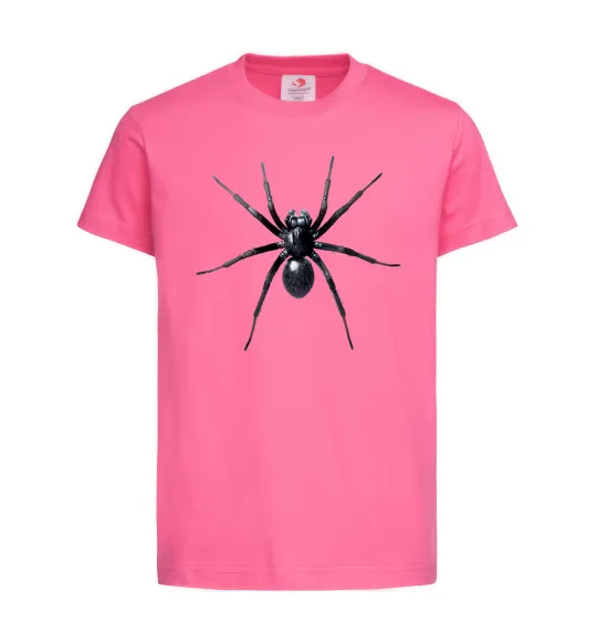 Детская футболка Spider Ярко-розовый фото