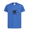 Детская футболка Spider Ярко-синий фото