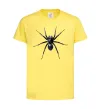 Детская футболка Spider Лимонный фото