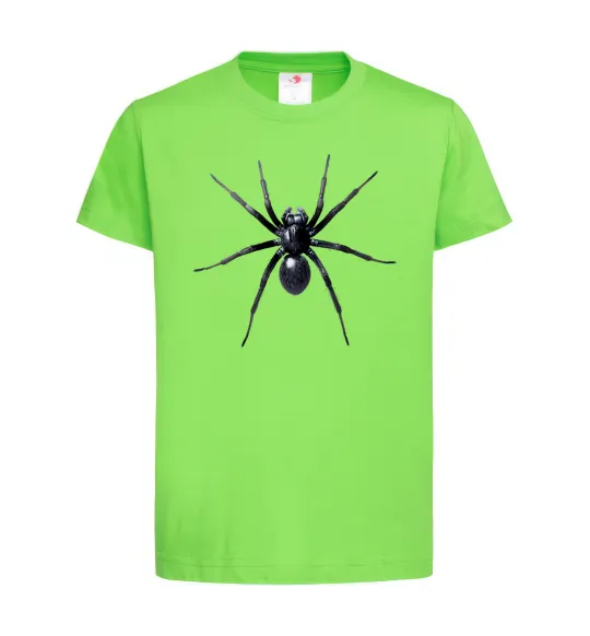 Детская футболка Spider Лаймовый фото