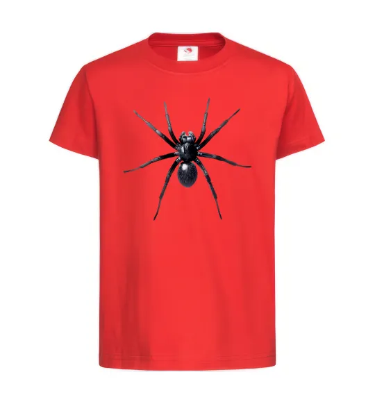Детская футболка Spider Красный фото