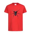 Детская футболка Spider Красный фото