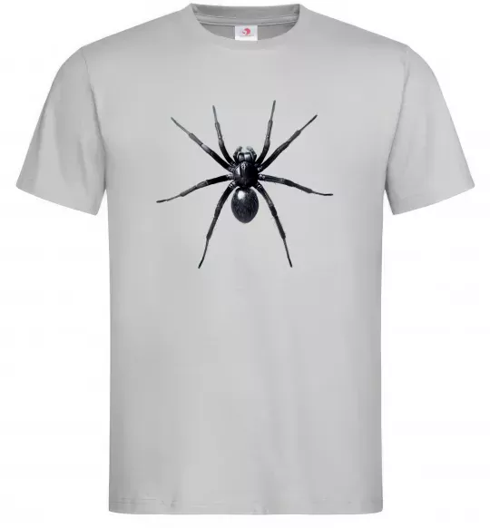 Мужская футболка Spider Серый фото