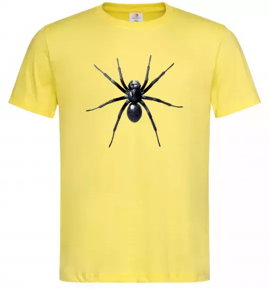 Мужская футболка Spider Лимонный фото