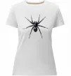 Женская премиум футболка Spider Белый фото