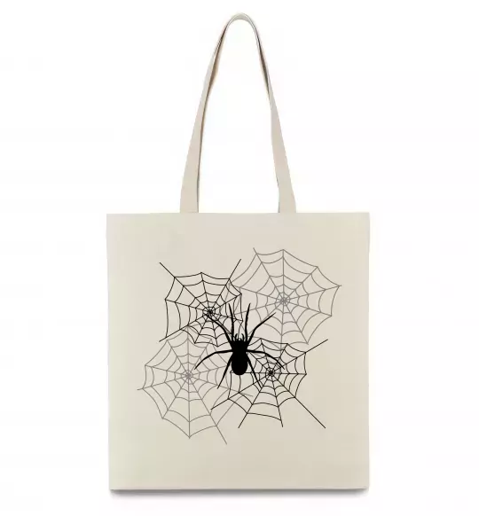 Эко-сумка Павутиння Бежевый фото