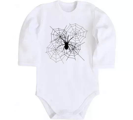 Детский боди Павутиння Белый фото