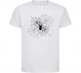 Детская футболка Павук робот Белый фото