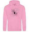 Чоловіча толстовка (худі) Павутиння Рожевий фото