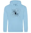 Чоловіча толстовка (худі) Павутиння Блакитний фото