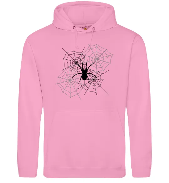 Жіноча толстовка (худі) Павутиння Рожевий фото