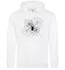 Женская толстовка (худи) Павутиння Белый фото