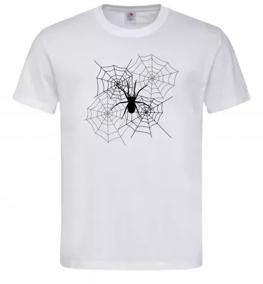 Мужская футболка Павутиння Белый фото