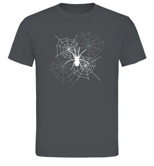 Мужская футболка Павутиння Графит фото