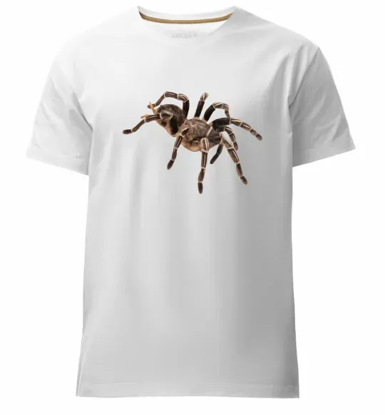 Мужская премиум футболка Tarantula Белый фото