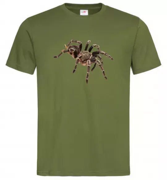 Чоловіча футболка Tarantula Оливковий фото