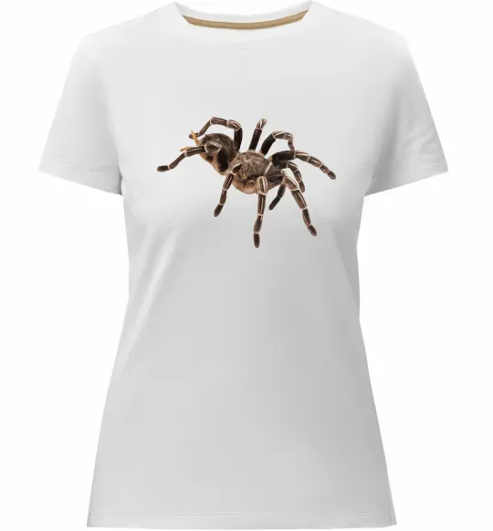 Женская премиум футболка Tarantula Белый фото