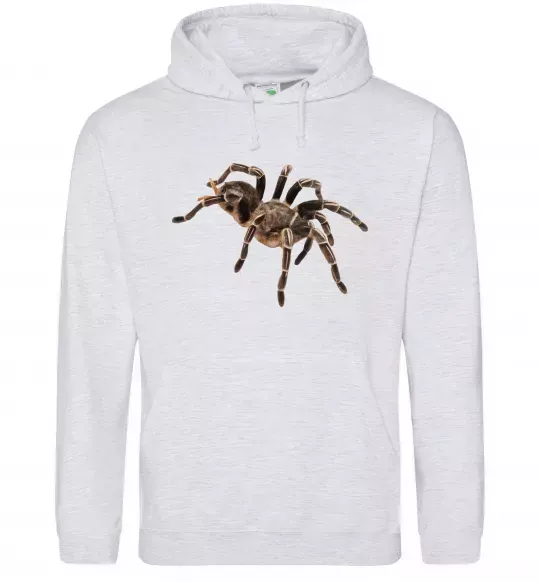 Женская толстовка (худи) Tarantula Серый меланж фото