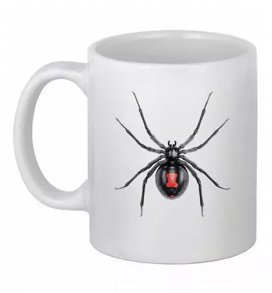 Чашка керамическая Чорна вдова Белый фото