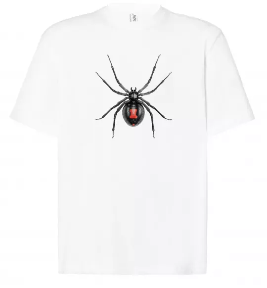 Футболка Оверсайз Чорна вдова Белый фото