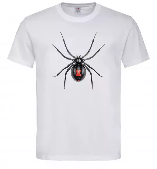 Мужская футболка Чорна вдова Белый фото