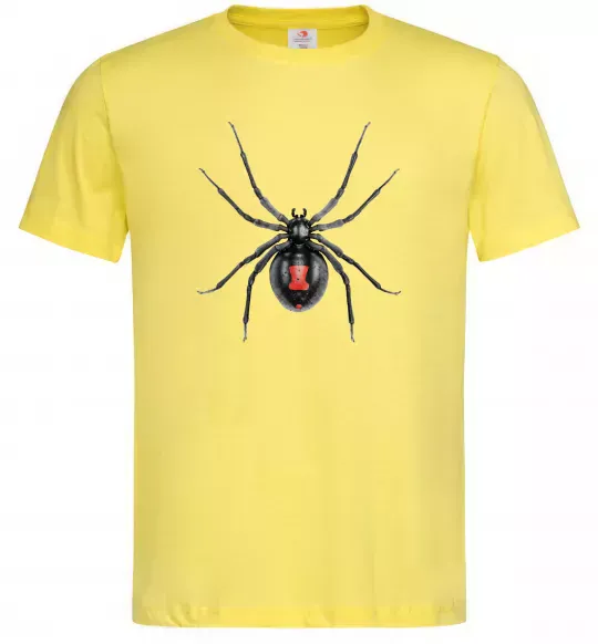 Мужская футболка Чорна вдова Лимонный фото