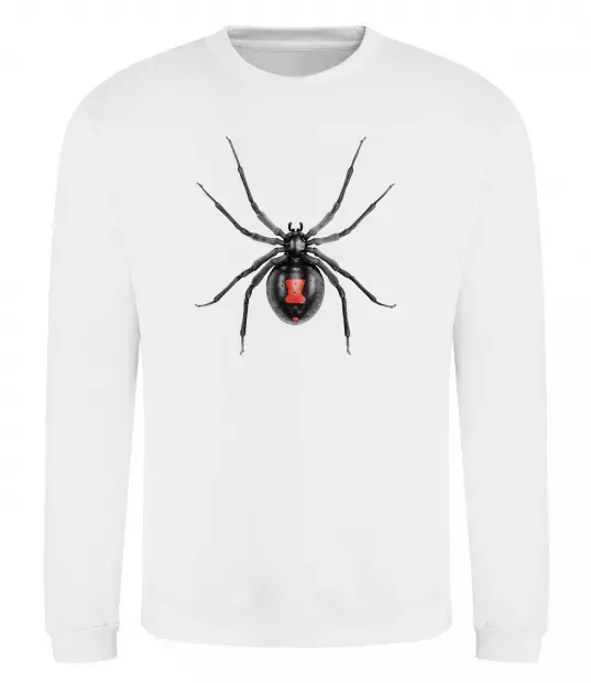 Свитшот Чорна вдова Белый фото