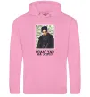 Чоловіча толстовка (худі) Шевченко в окулярах Рожевий фото